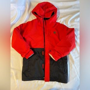 VOLCOM WOODLAND INS JKT  with zip tech boys  XL long